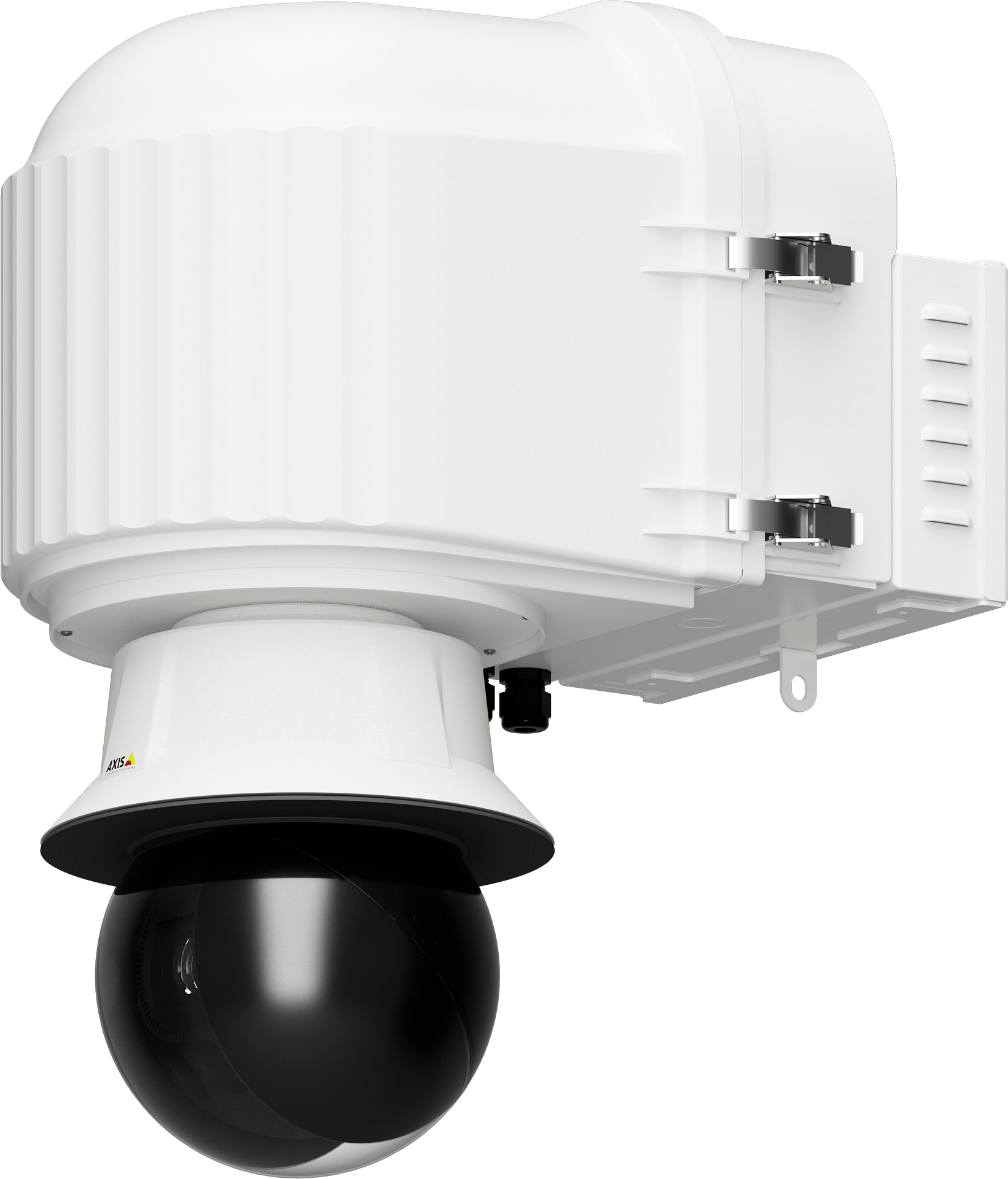 Axis Q6315-LE PTZ Network Camera Mounted to the X|Cold Self Cooling Enclosure System 